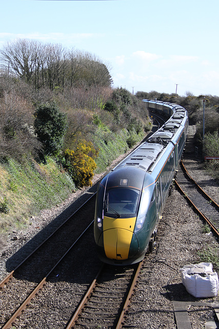 Class 800 at East Aberthaw