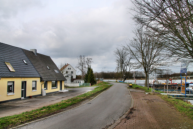 Uferpromenade/Kanalweg (Datteln) / 19.02.2022