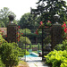 Gate and Garden at Planting Fields, May 2012