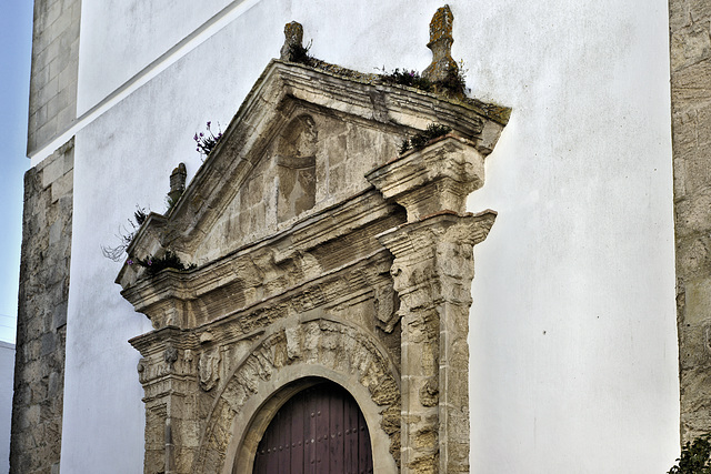 Portal – Divino Salvador Parish Church, Vejer de la Frontera, Cádiz Province, Andalucía, Spain