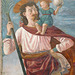 Detail of St. Christopher and the Infant Jesus by Ghirlandaio in the Metropolitan Museum of Art, February 2019