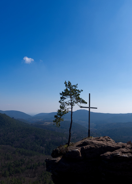 Gipfelkreuz bei Dimbach