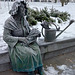 Die Blumenfrau im Winter (PiP)