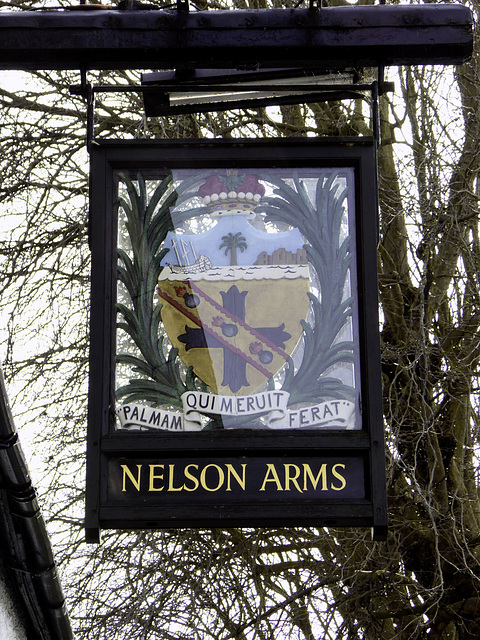 Pub Sign - Nelson Arms Farnham