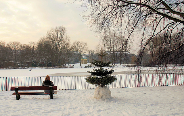 Weihnachten ist schon lange vorbei aber der Frühling ist noch weit