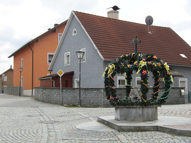Osterbrunnen in Leonberg