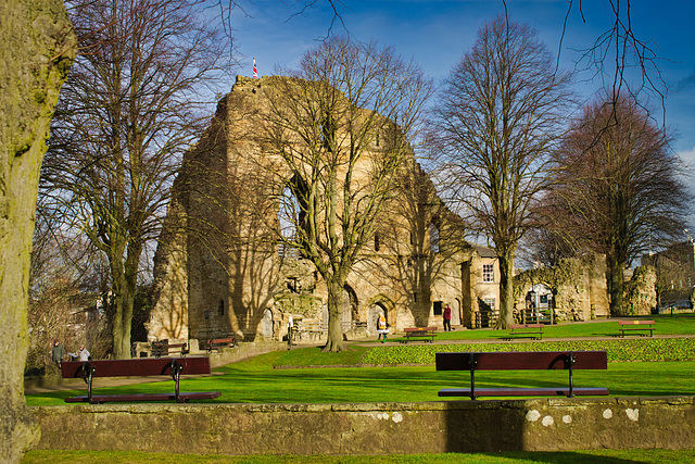 A beautiful January day in Knaresborough