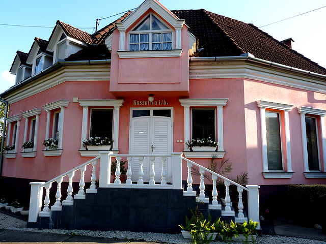 Pink House in Kalocsa