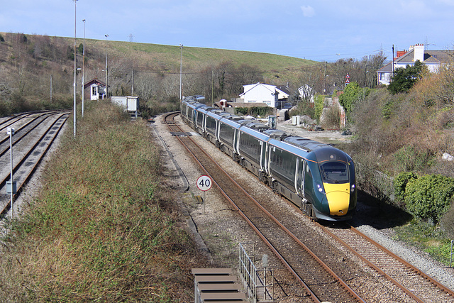 Class 800 at East Aberthaw