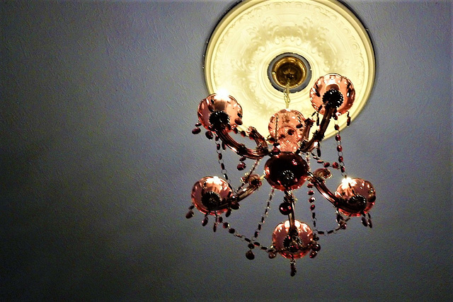 My lovely new chandelier