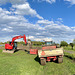 Work on the moving of bicycle path