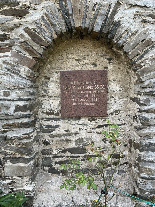 DE - Obernhof - Gedenken an Pater Alfons Spix