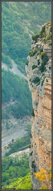 An der Felskante des Rocher du Caire