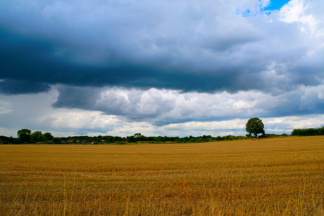 Rain clouds heading our way