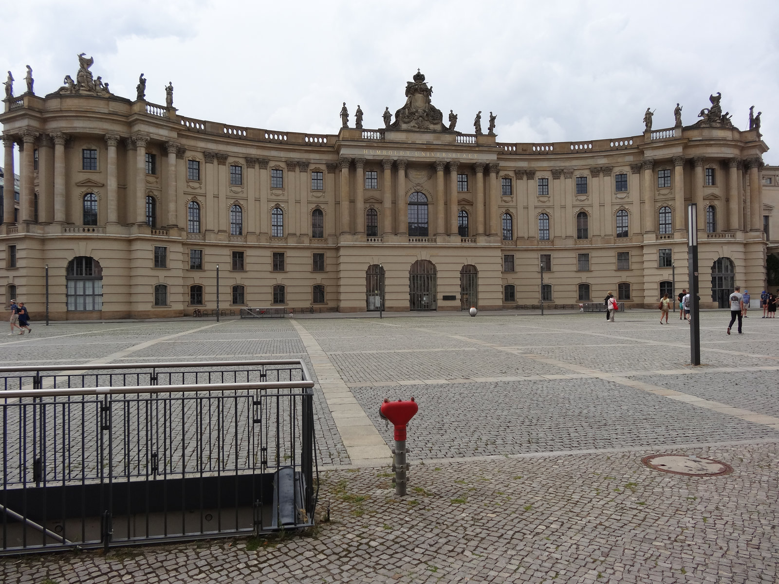 Humbolt University, Bebelplatz, Berlin.