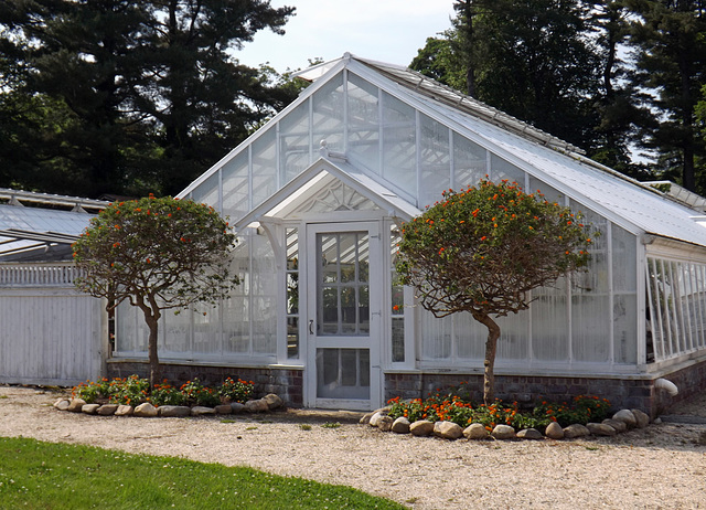 One of the Greenhouses at Planting Fields, May 2012