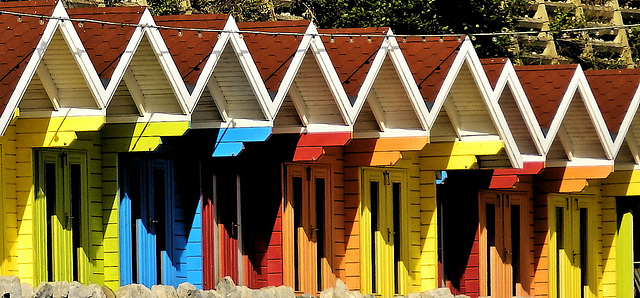 Scarborogh Beach Huts, North Bay