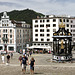 Der Klosterplatz in Einsiedeln in der Schweiz