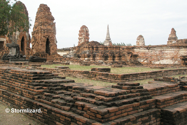 Ayutthaya Historical Park Pagodas 2 Ayutthaya Historical Park Pagodas 2