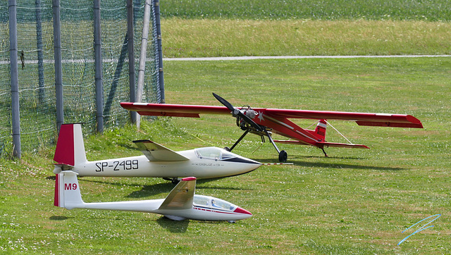 warten auf die piloten