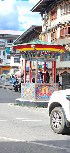 Thimphu's @quot;Dancing Policeman@quot;