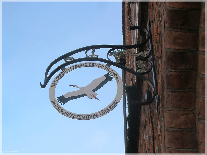 Nasenschild "Naturschutzbund Deutschland e.V."