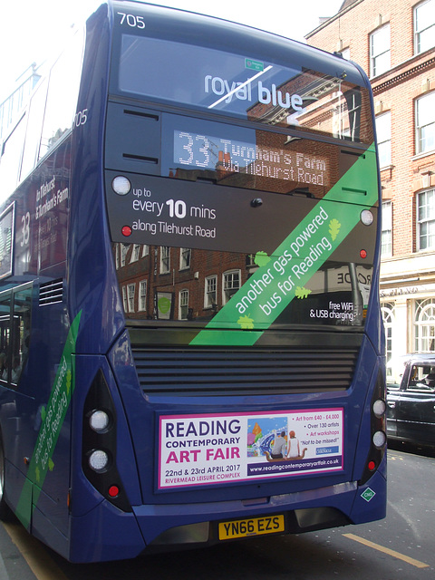 DSCF6720 Reading Buses 705 (YN66 EZS) - 5 Apr 2017