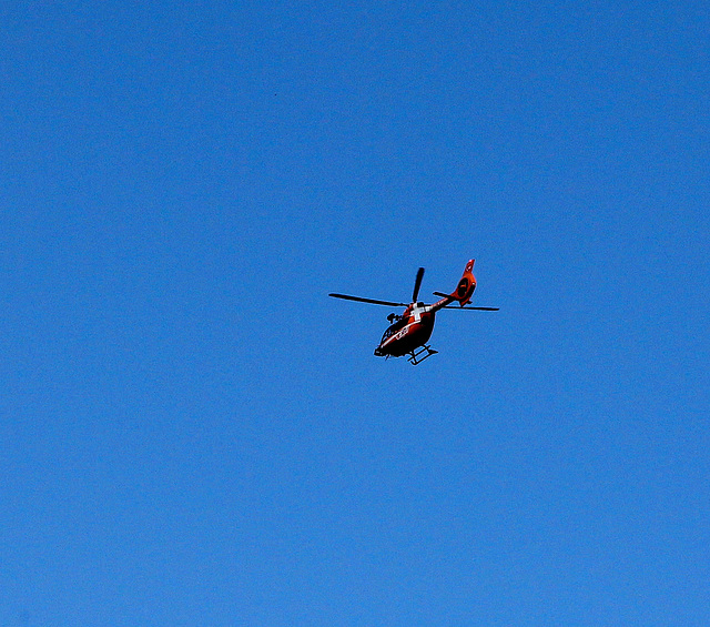 Rettungshubschrauber Südtirol - Einsatz am Latemar