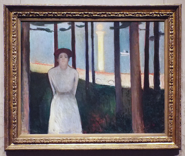 Summer Night's Dream: The Voice by Munch in the Boston Museum of Fine Arts, January 2018
