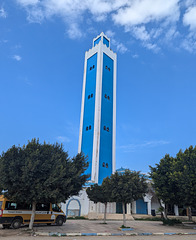 Mosquée aux couleurs de ciel / Blue faith in Morocco