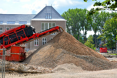 Demolition of the former Clusius Laboratory