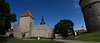 Tallinn, Old Town Wall and Niguliste Kirik