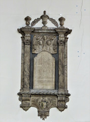 st mary abchurch     (24) benjamin eaton +1730 and his wife elizabeth +1741 by sanders oliver