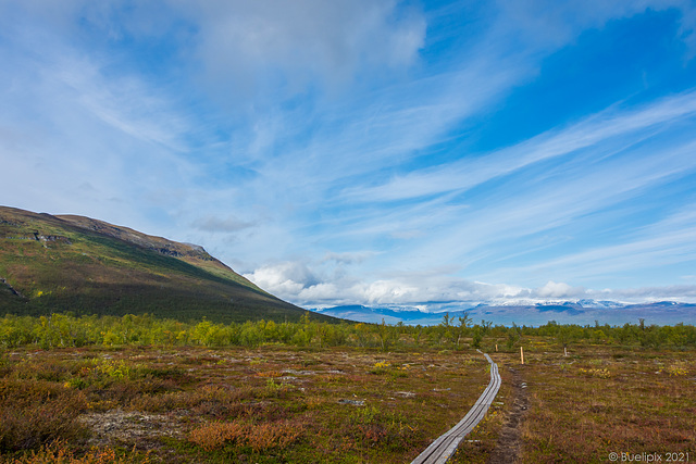 auf dem Njakajaure-Trail (© Buelipix)