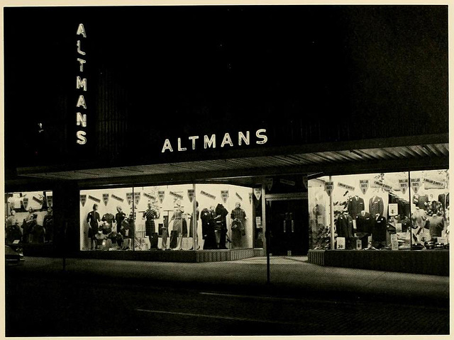 Altman's at night