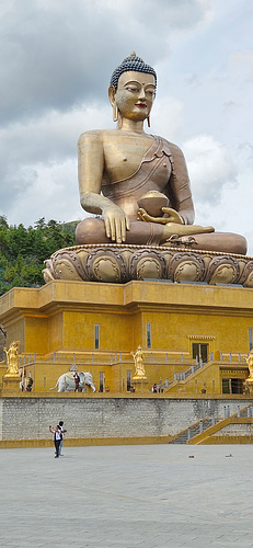 We Climbed to Buddha Dordenma