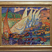 Fishing Boats, Collioure by Derain in the Metropolitan Museum of Art, May 2011