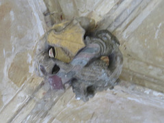 lacock abbey, wilts (84) c15 cloister vaulting boss