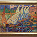Fishing Boats, Collioure by Derain in the Metropolitan Museum of Art, May 2011