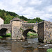 Le pont médiéval sur la Couze Pavin à Saurier