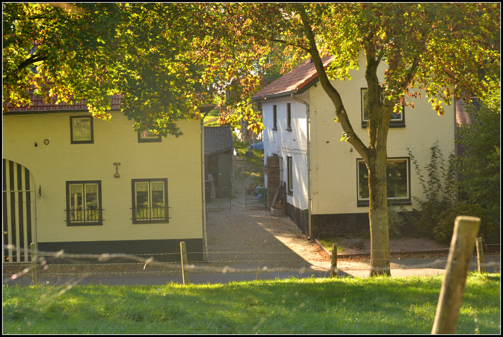 Autumn village colors