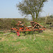 Old machinery near Oaken Park Farm
