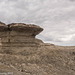 Large Sandstone cap, Badlands
