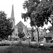 Pub & church, Enfield Town