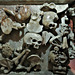 canterbury cathedral (183)c17 tomb of dean fotherby +1619, covered in skulls and bones