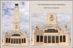 Portsmouth Naval Memorial - Southsea - front view of centre - 11 7 2019