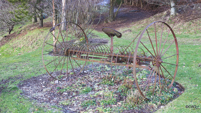 Walter Goodrick Hay rake, Hosick Falls New York 1890s