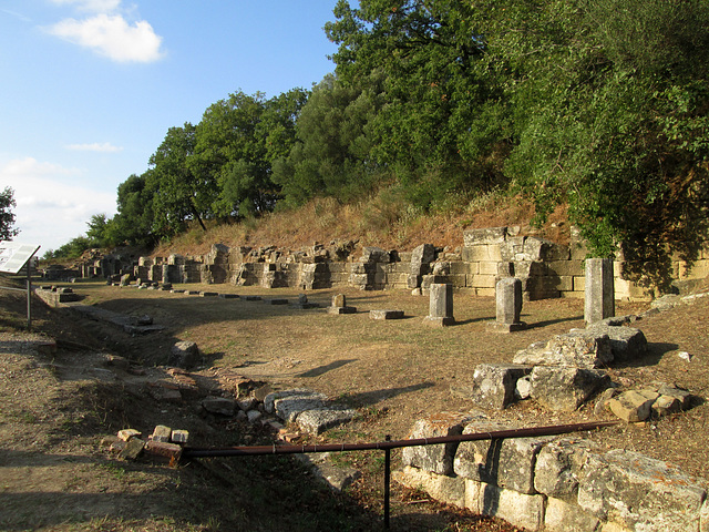 Ruins of water reservoir.