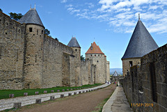 les très célèbres lices de CARCASSONNE les très célèbres lices de CARCASSONNE