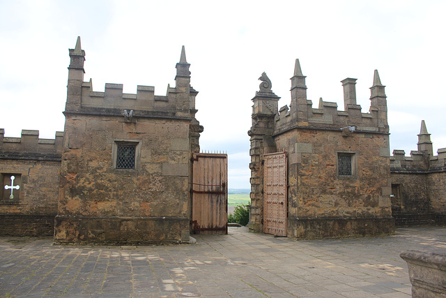 Lodges to Little Castle, Bolsover Castle, Derbyshire